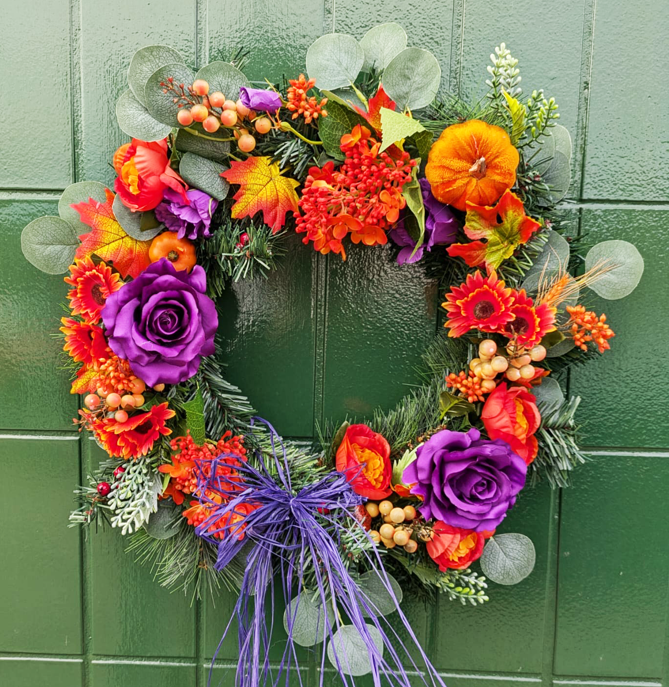Artificial Autumn Wreath