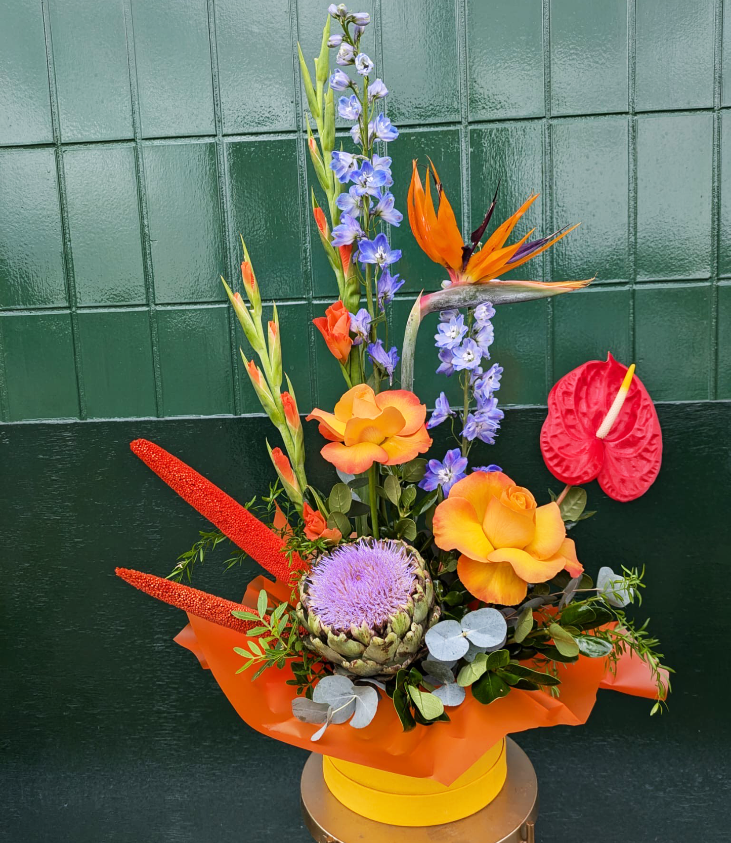 Tropical Sunrise Arrangement