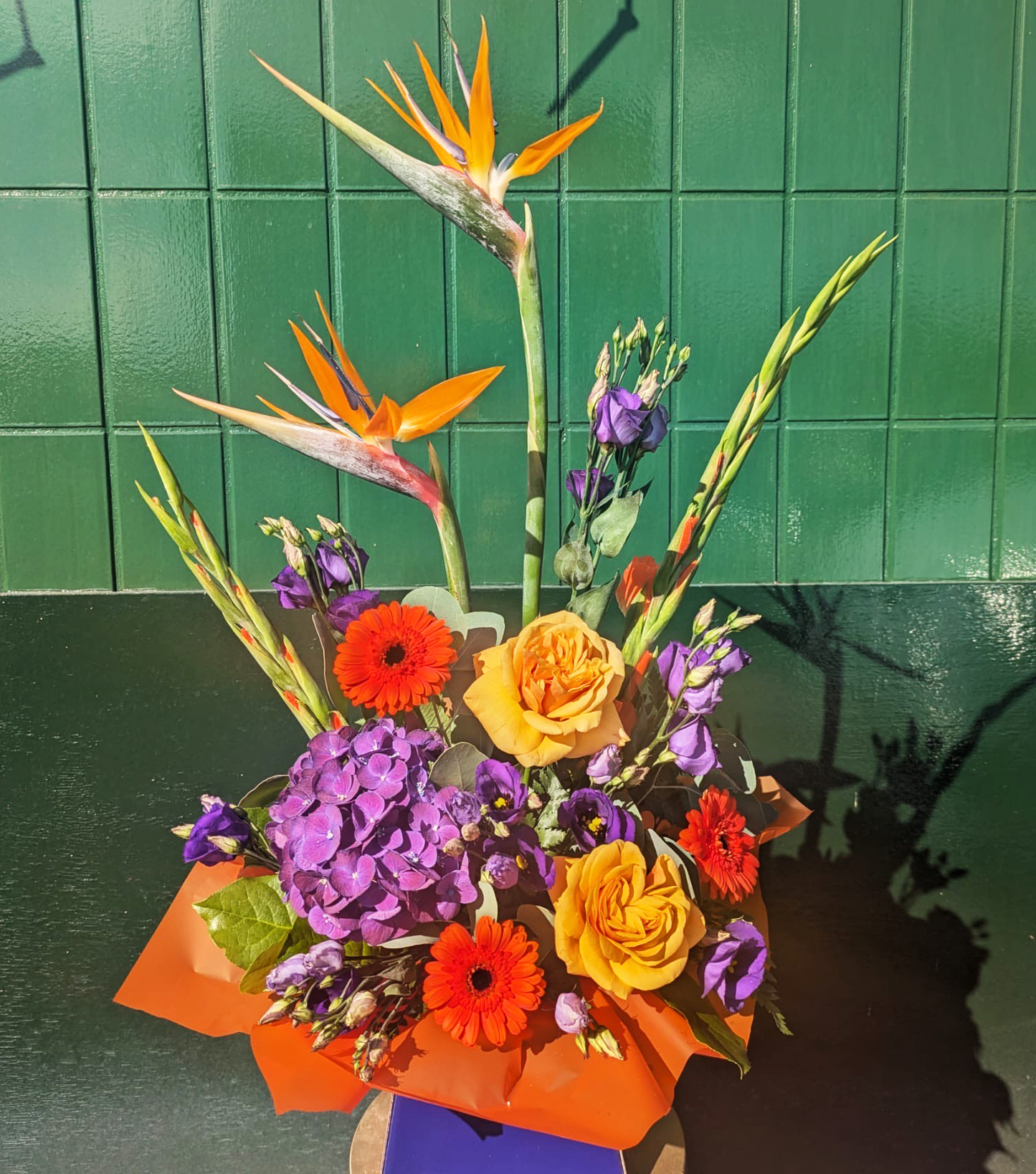Tropical Sunrise Arrangement