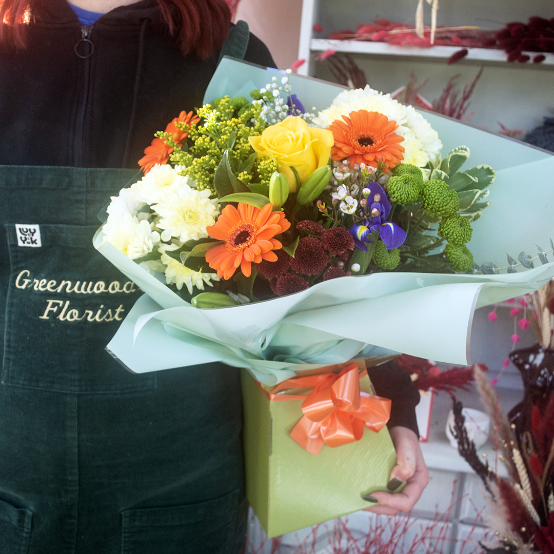 Vibrant Box of Flowers