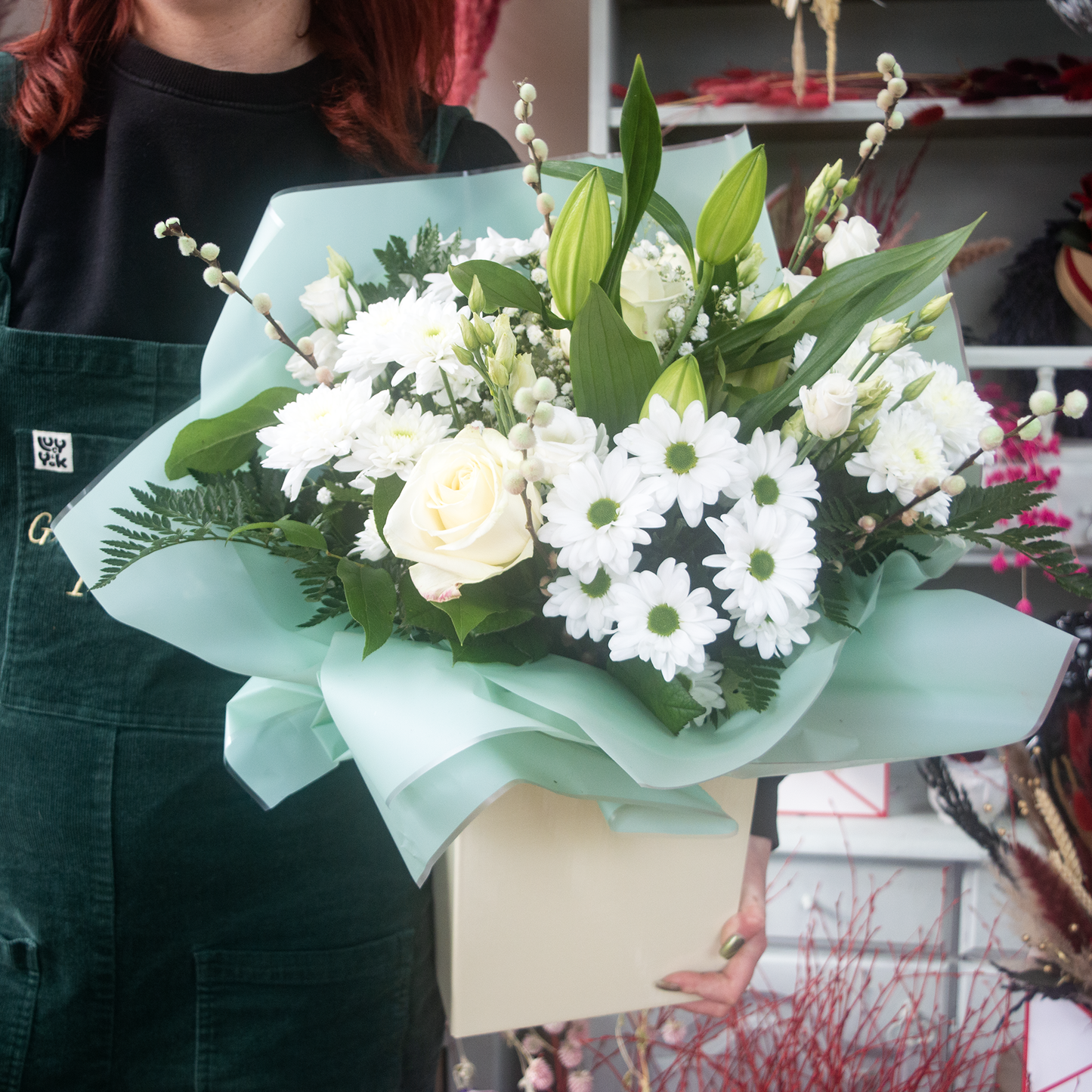 Neutral Box of Flowers