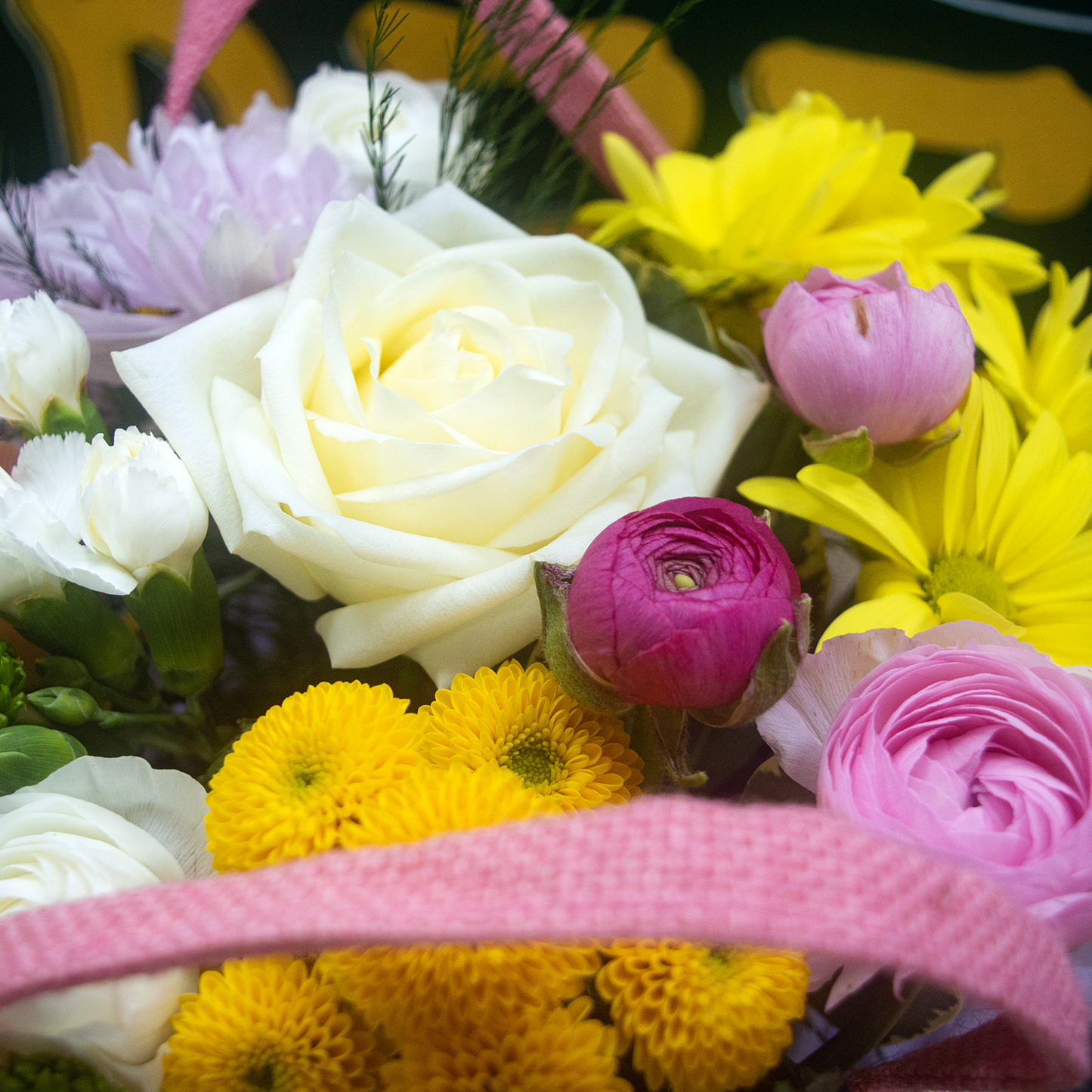 Bag Arrangement of Flowers