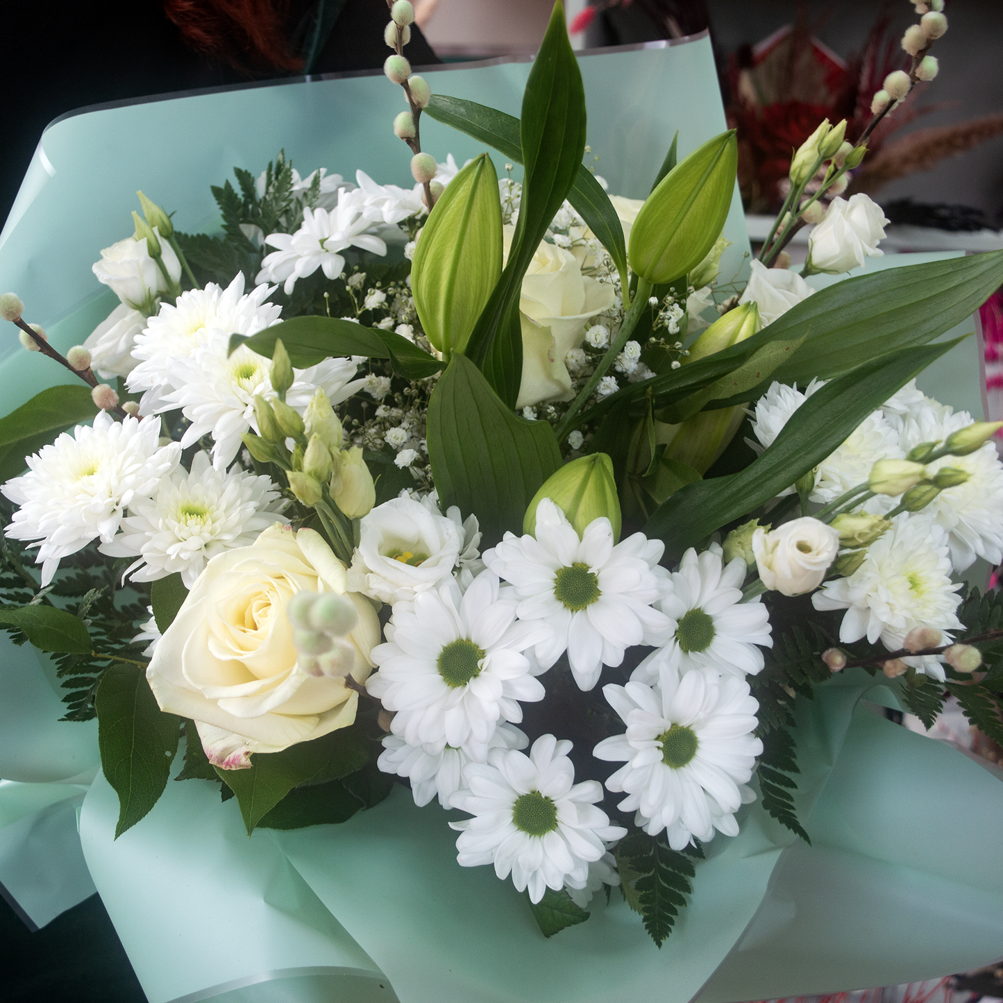 Neutral Box of Flowers