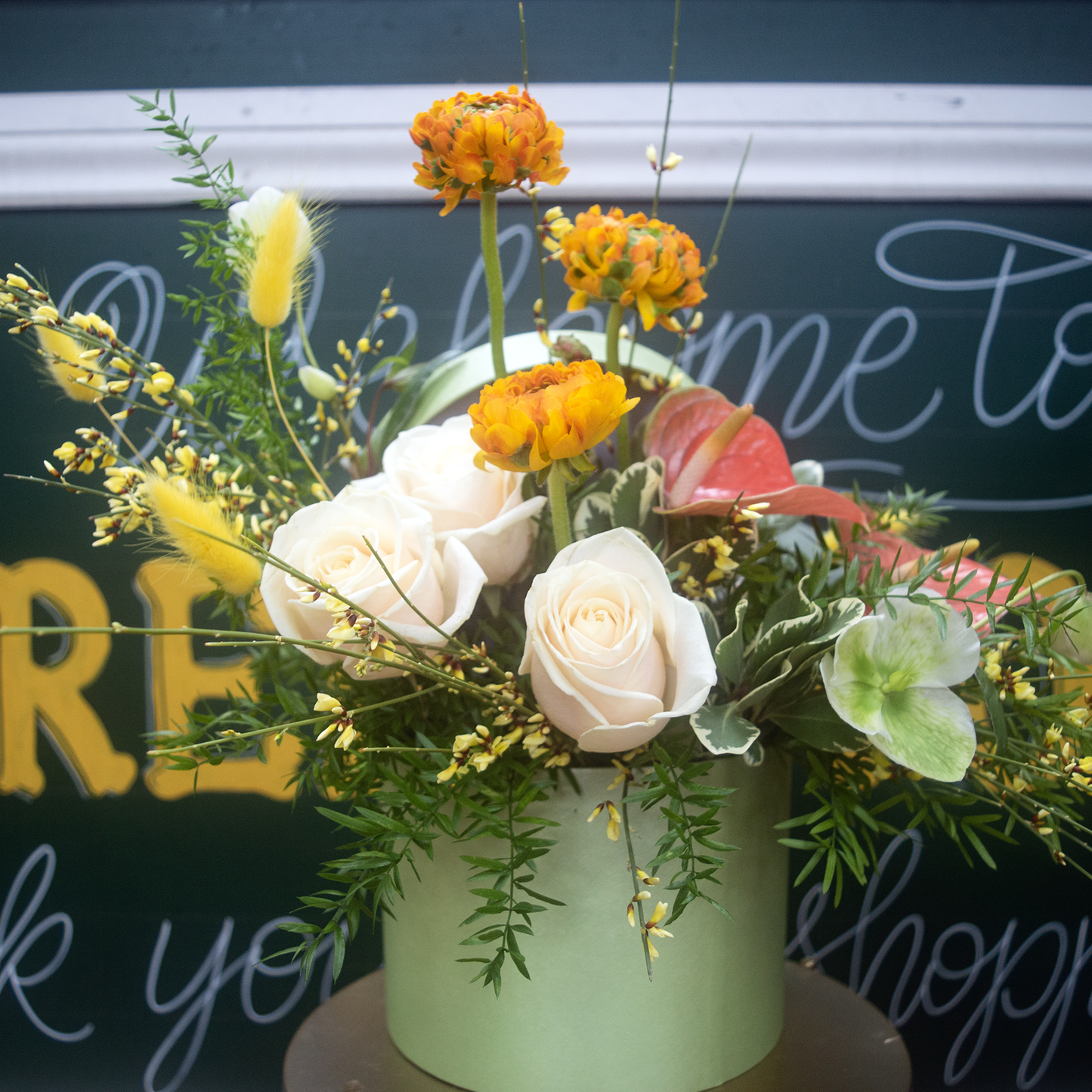 Floral Hatbox