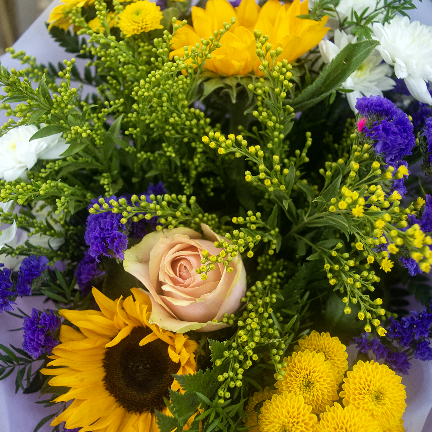 Seasonal Box of Flowers