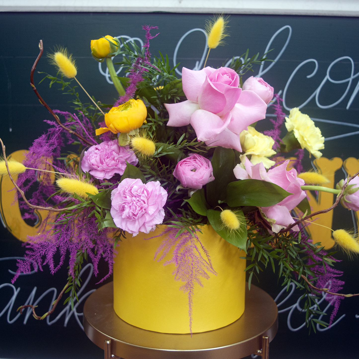 Floral Hatbox