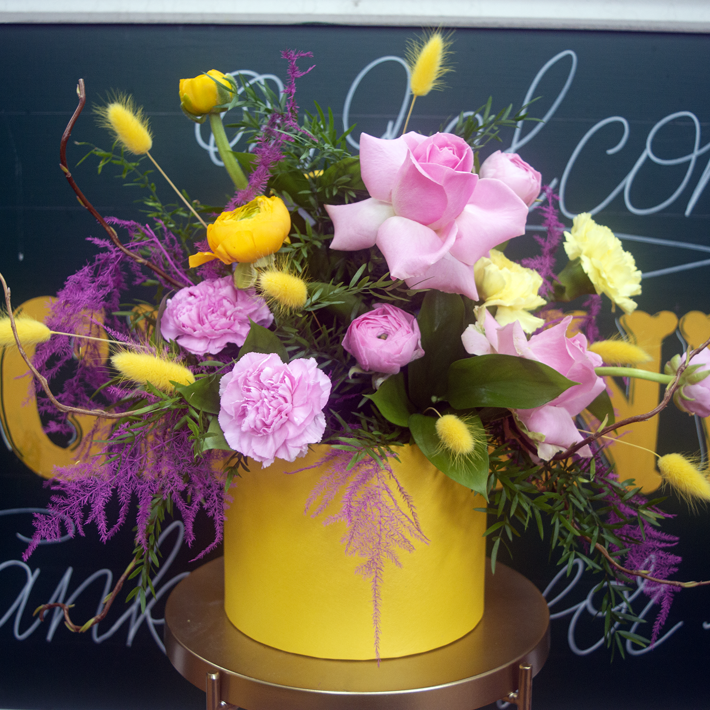 Floral Hatbox