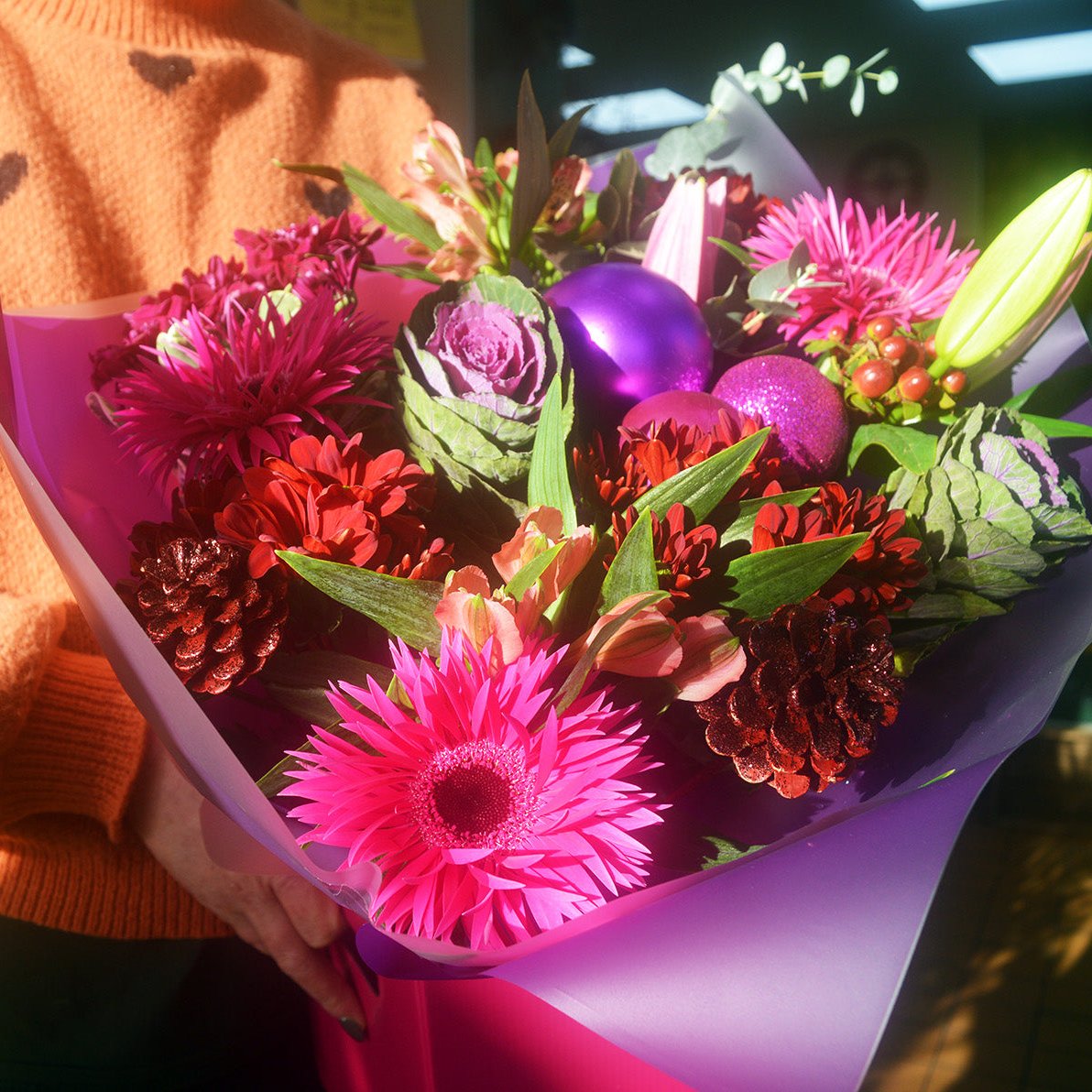 Christmas Box of Flowers