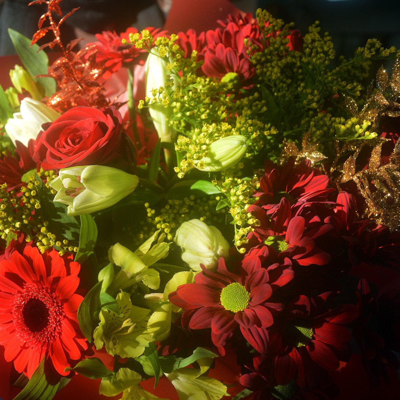 Christmas Box of Flowers