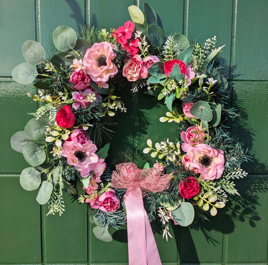 Artificial Spring Wreath