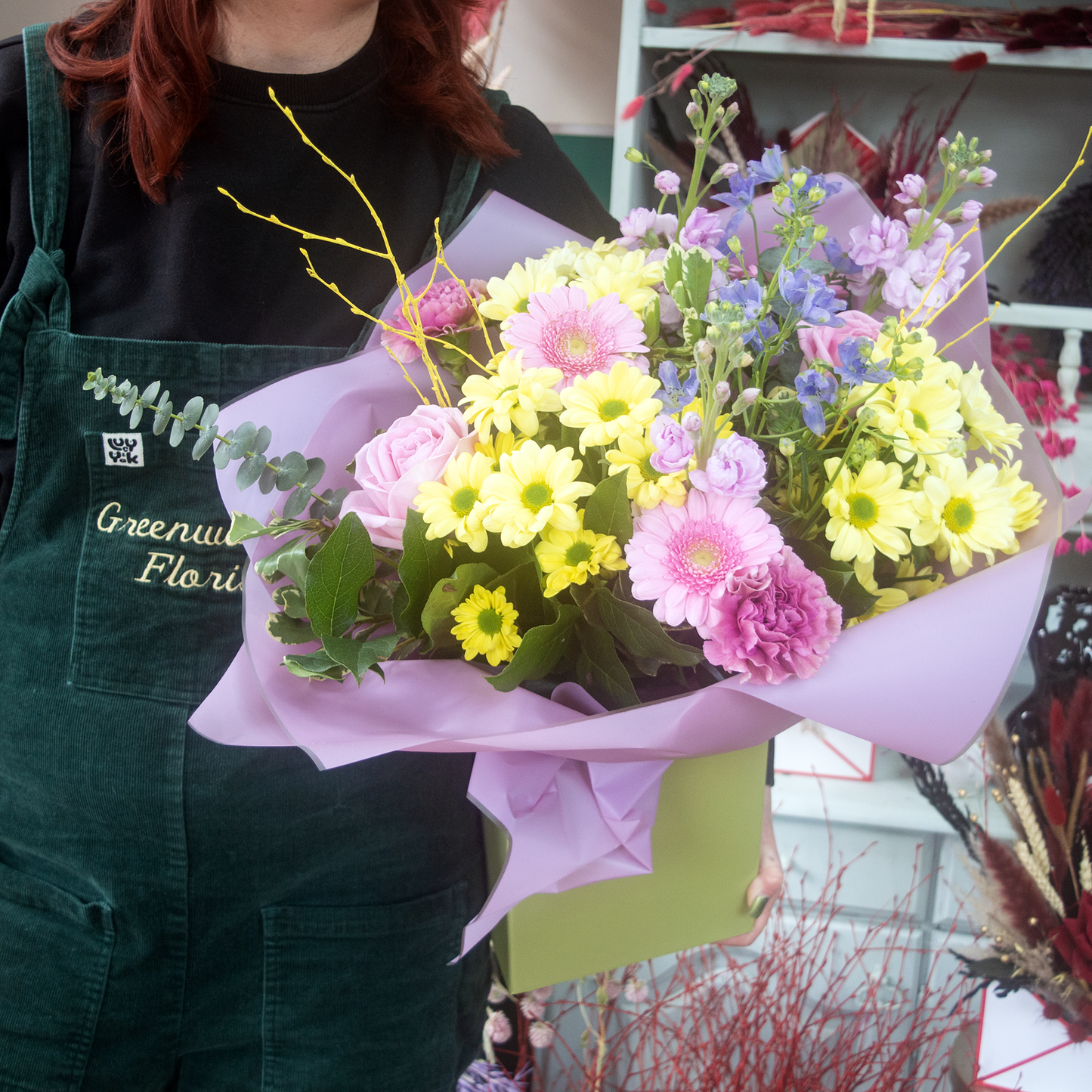 Seasonal Box of Flowers